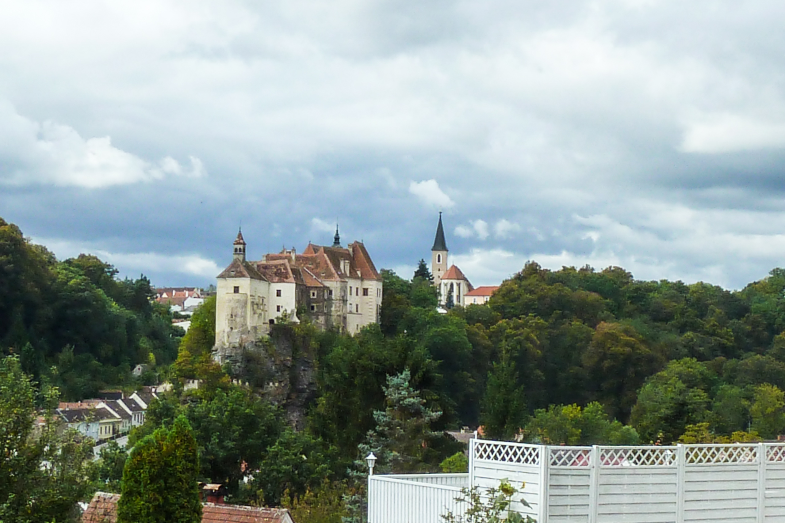 Schloss Raabs an der Thaya auf dem Felssporn